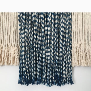 Indigo Cascade Wall Tapestry