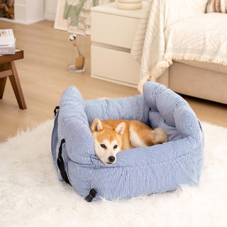 Portable Leisure Outing Dog & Cat Bolster Large Dog Car Seat Bed