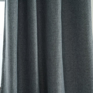 Textured Linen Insulated Darkening Curtains