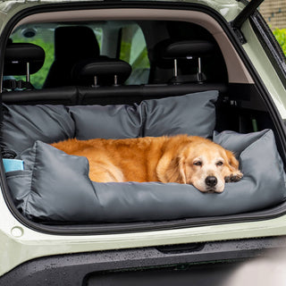 Travel Bolster Safety Waterproof Medium Large Dog Car Back Seat Bed