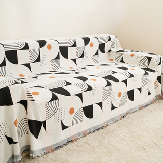 Architectural Harmony Sofa Cover