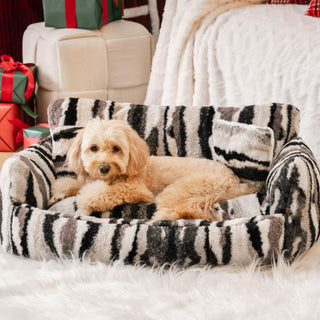 Nordic Fluffy Extra Large Cozy Dog & Cat Sofa Bed