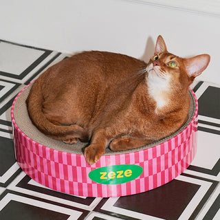 ZEZE Pets 3-in-1 Cat Scratcher Nest