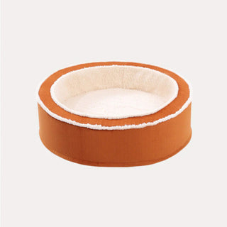 Cozy Warm Round Orthopedic Support Dog Bed