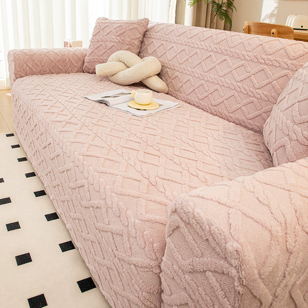 CozyWeave Plush Full-Encasing Stretch Sofa Slipcover – Slashop AU